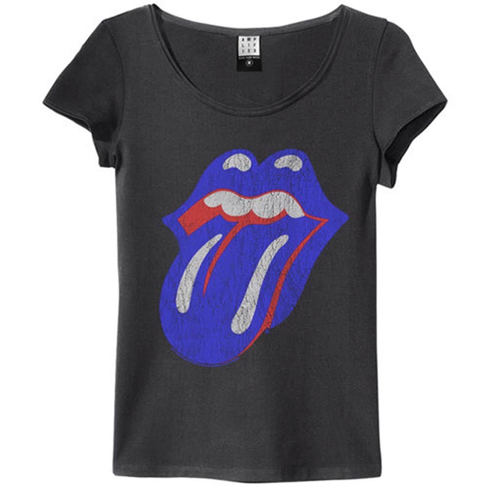 ROLLING STONES ローリングストーンズ (来日 35周年 記念 ) - BLUE AND LONESOME / Amplified( ブランド ) / Tシャツ / レディース - PGS